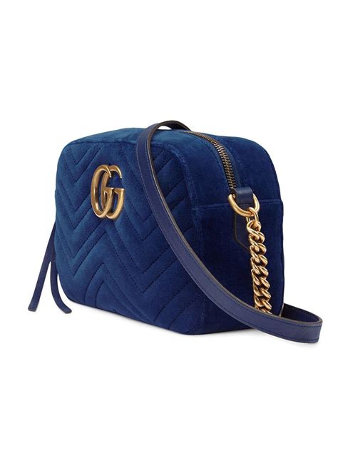 rare blue velvet gucci purse price|gucci purse velvet black.